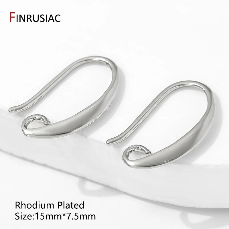 14K Gold Plated Earring Hooks - DIY Jewelry Making Accessories