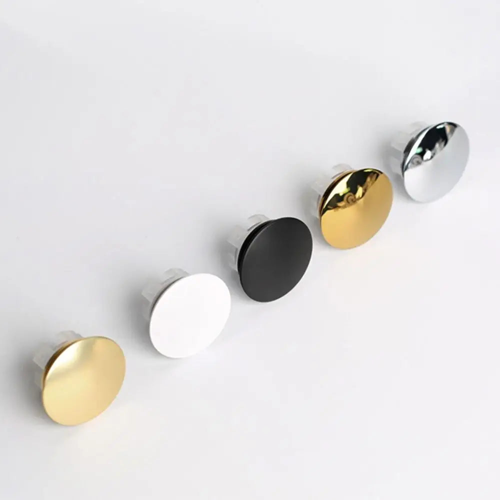 Wash Basin Round double layer Overflow Ring Plug Copper Sink Overflow Cover Trim Ring Hole Cap