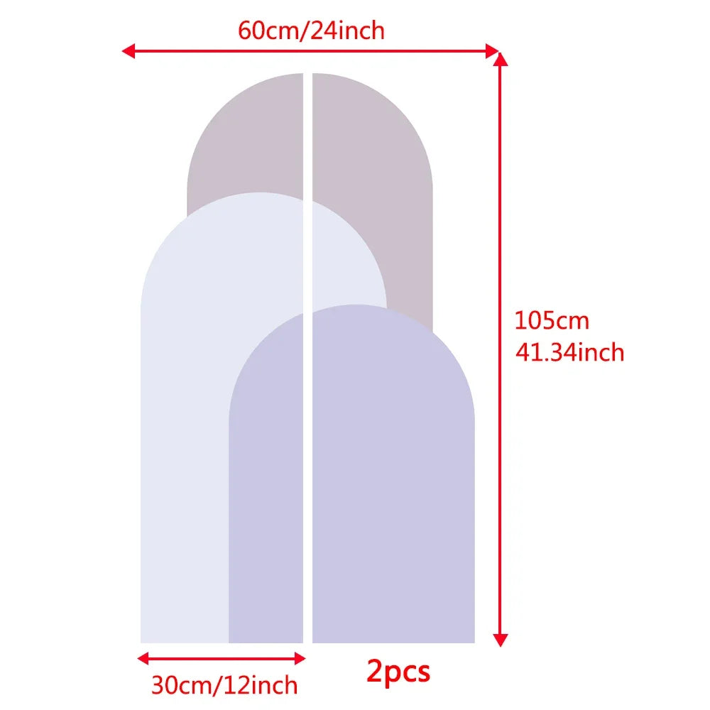 Creative Arch Wall Sticker Self-adhesive for Bedroom Living Room Porch Home Decoration Waterproof Wallpaper