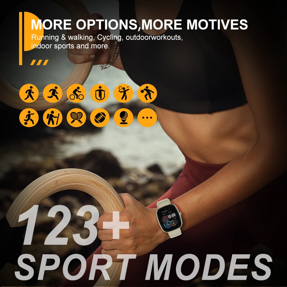 Smartwatch 2024 Màn Hình 1.83 Gọi & Thể Thao Đa Năng