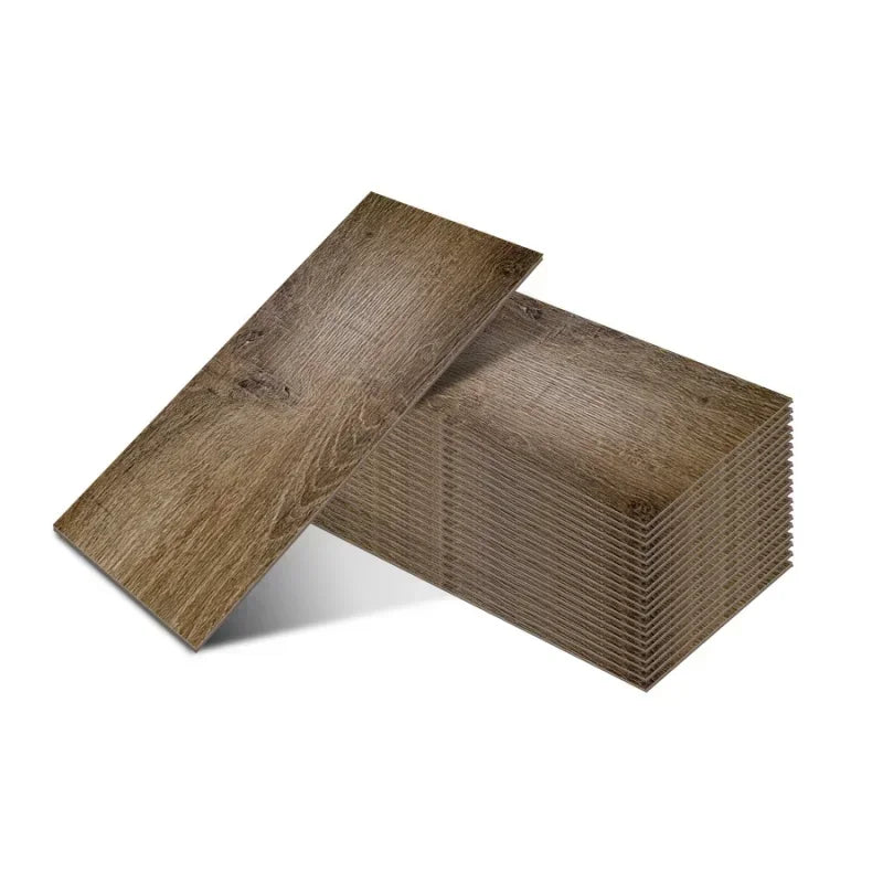 Peel and Stick Floor Tile Self Adhesive Vinyl Flooring Plank Waterproof DIY Wood Grain Wall Tile for Bedroom Kitchen Living Room