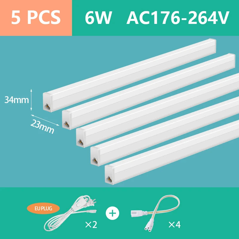 Multi-Size T5 LED Tube - Space Creation