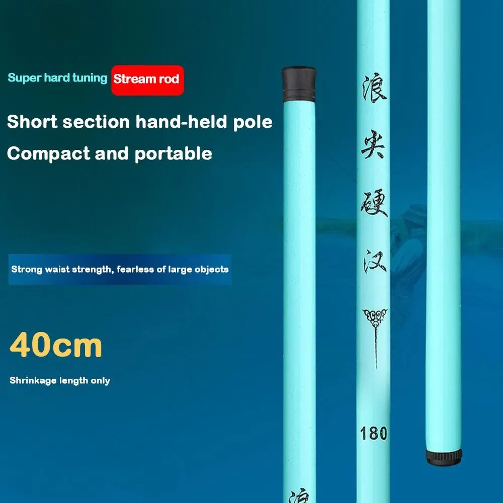 Bộ Cần Câu Cá Rút Gọn Carbon Kèm Máy Và Phụ Kiện