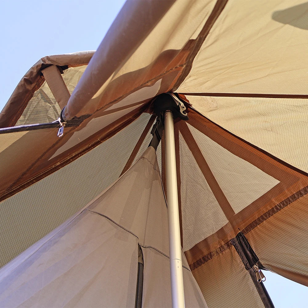 4 Season Waterproof Multi-Purpose Tipi Tent with Chimney