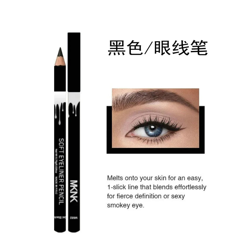 Long-lasting Waterproof Matte White Eyeliner Brightens Eyes
