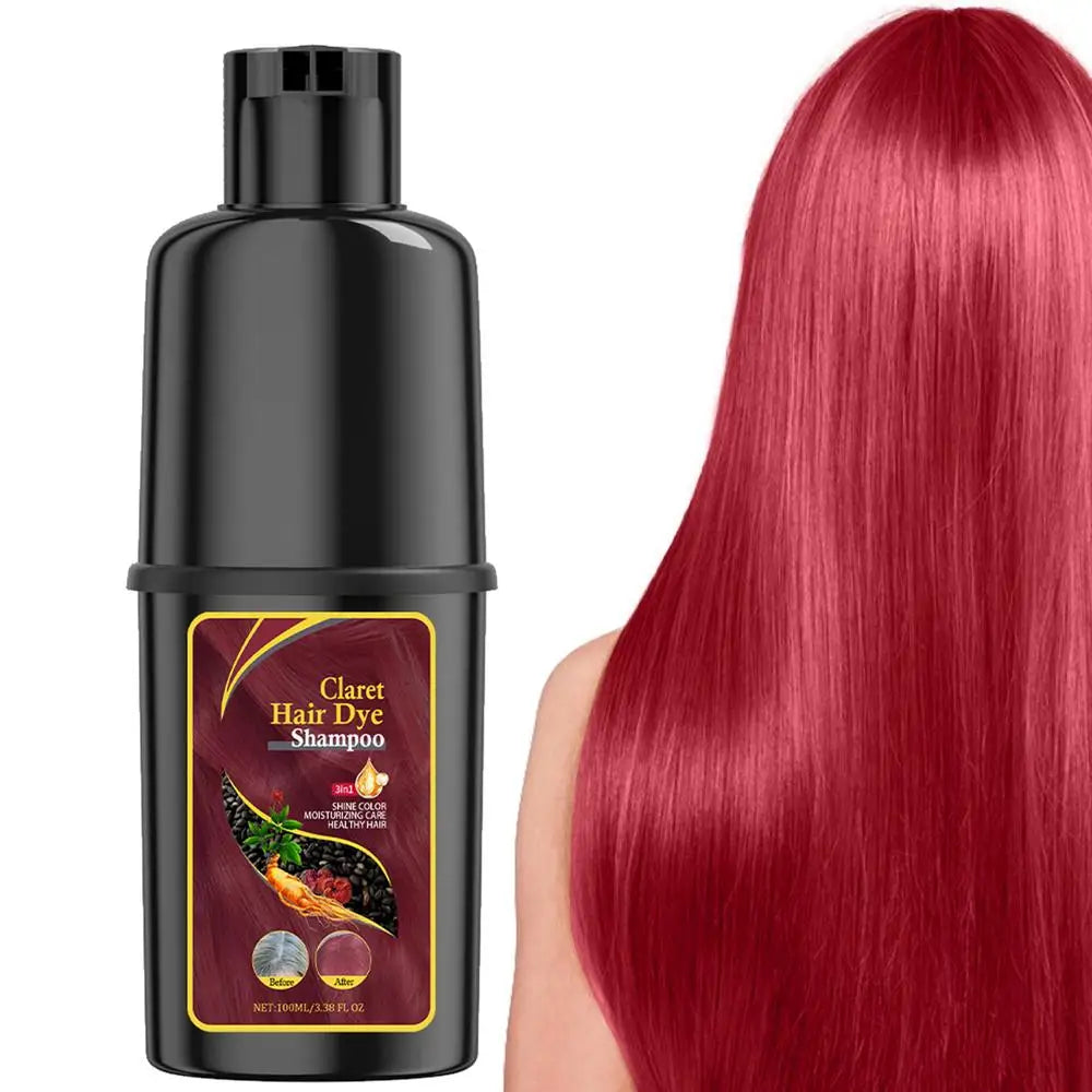 Shampoo Nhuộm Tóc Đen & Màu, Che Phủ Tóc Bạc