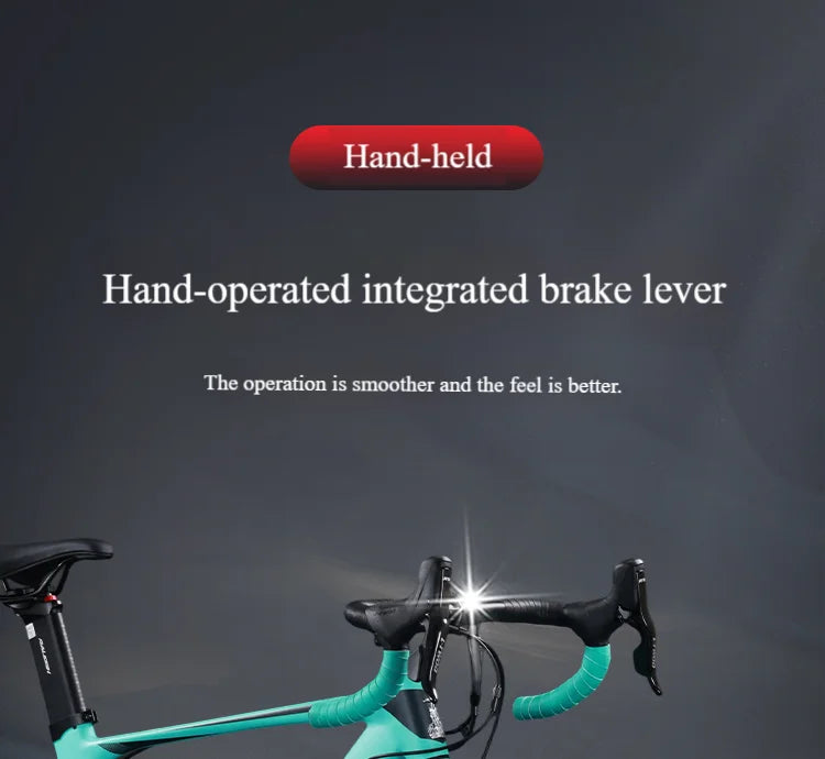 28C*60mm Road Bike 18 Speed ​​Line Pull Disc Brake Gravel Bike Quick Disassembly Lightweight Road Racing bicicleta Teenager Women