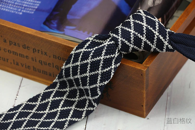 5.5公分條紋羊毛領帶，男士款，青春洋溢的韓式風格