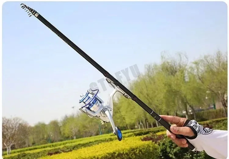 Multi-function Travel Fishing Rod 2.7-6.3M
