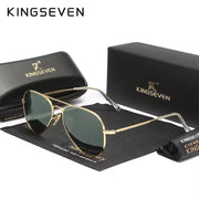 Kính Mát KINGSEVEN Phi Công Nam Nữ Chống UV400 Retro
