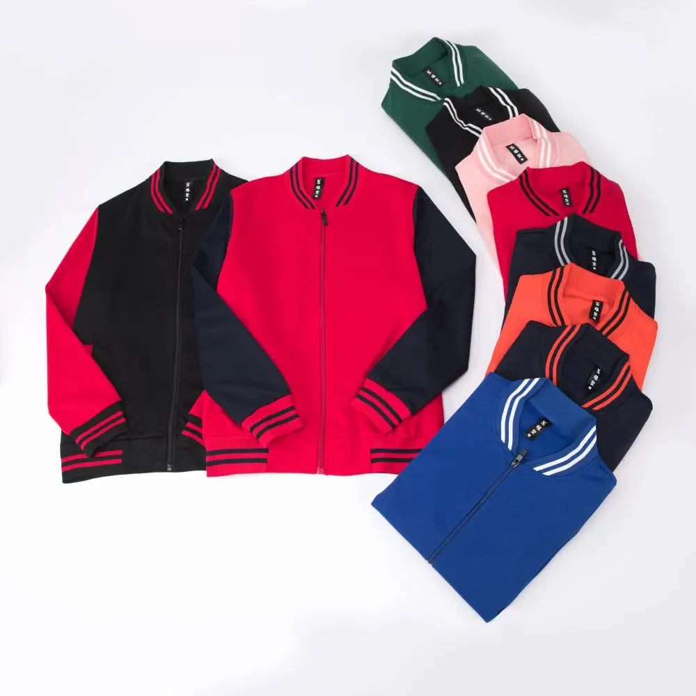 Unisex Sports Bomber Jacket Large Size 4XL