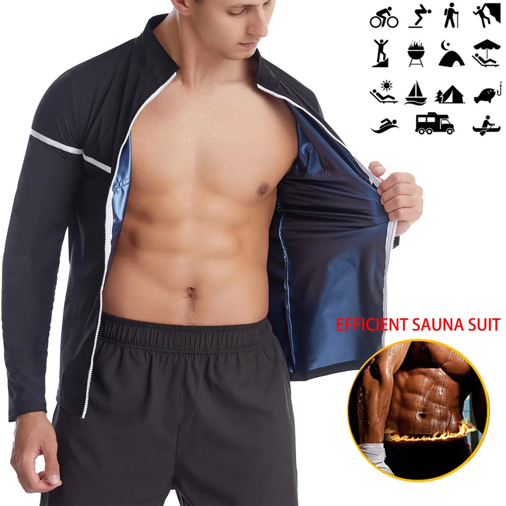 Áo Sauna Nam Naisstoo Giảm Cân, Đốt Mỡ, Tập Gym - Daisan Mart