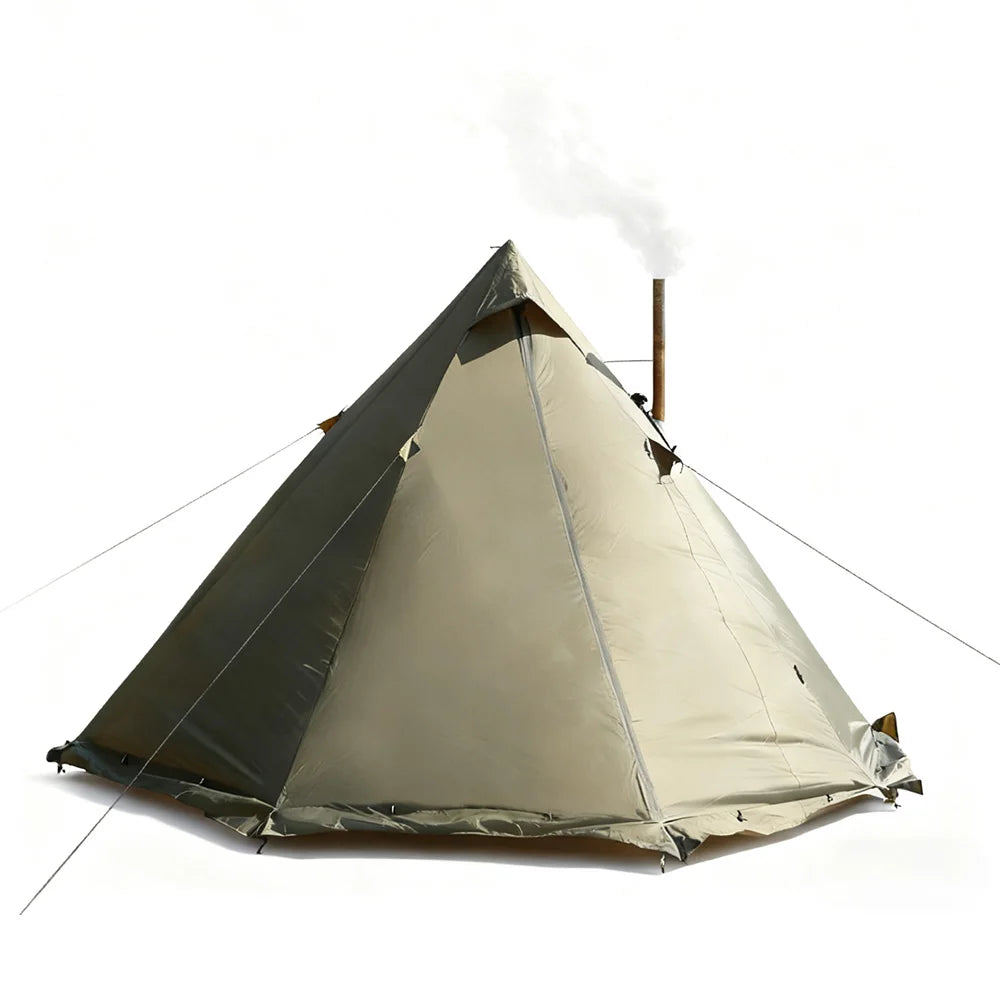 4 Season Waterproof Multi-Purpose Tipi Tent with Chimney