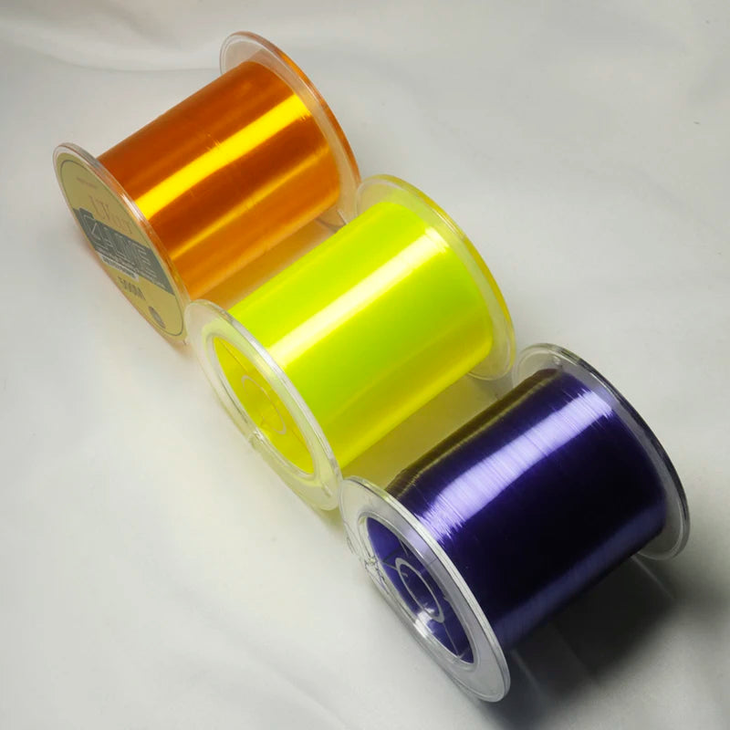 500M Transparent Color Japanese Nylon Fishing Line Submerged Sea Fishing Freshwater Fishing Equipment Crucian Carp Fishing Line