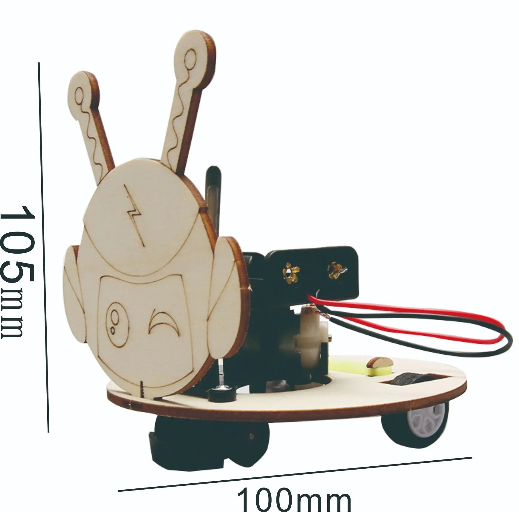 Obstacle Avoidance Robot Children's Science Experiment Toy Primary School Students DIY Manual Invention Material Package - Daisan Mart