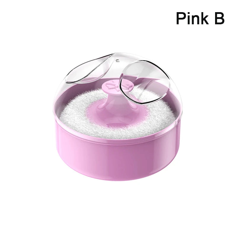 Soft Powder Puff Box for Babies - 1 Piece