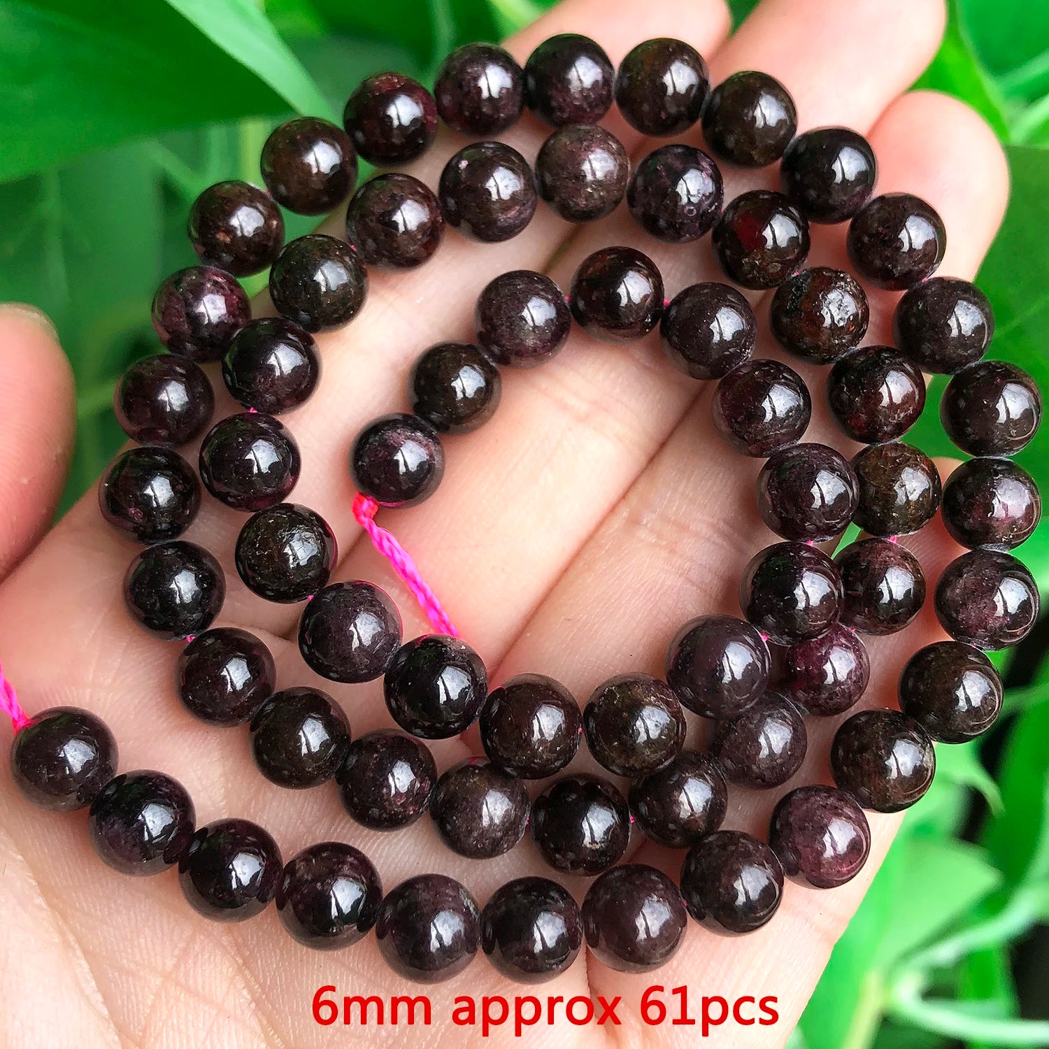 Faceted Natural Garnet Beads For DIY Jewelry