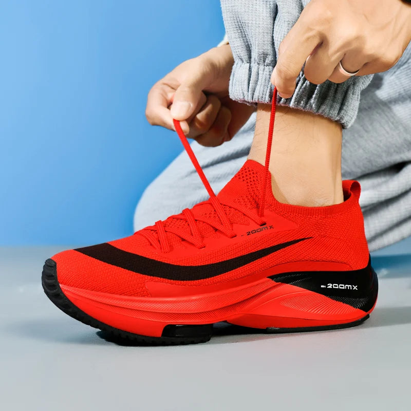 Giày Thể Thao Đệm Khí Unisex Thoáng Khí Thời Trang