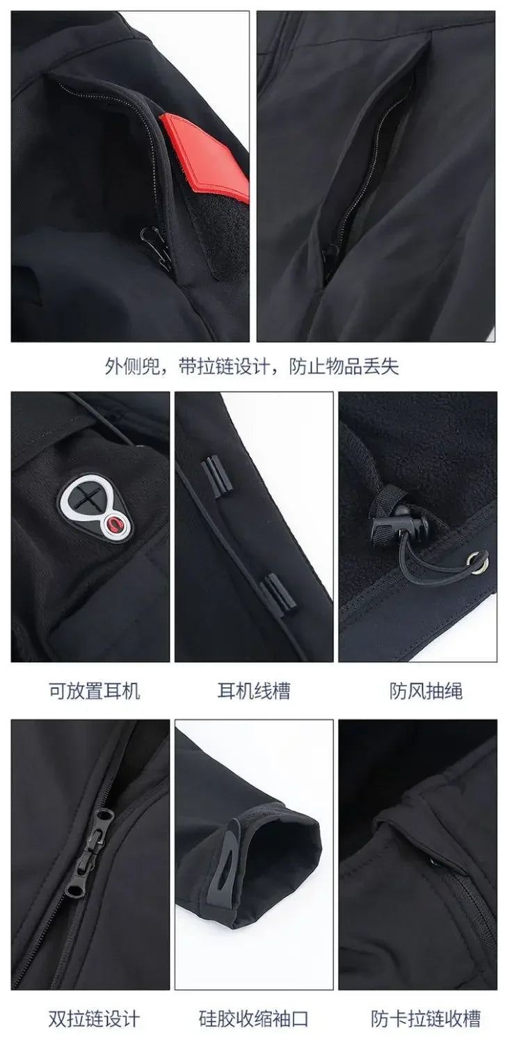 Bộ Đồ Câu Cá Nam Giữ Ấm Chống Nước Mùa Đông