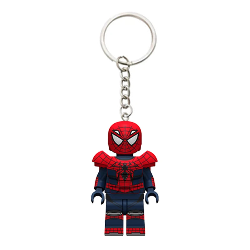 Lego Spider-Man Miles &amp; Gwen Cute Bag Keychain