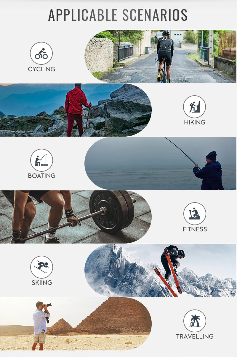 SCVCN Photochromic Sunglasses - Cycling, Sports, UV400 Protection