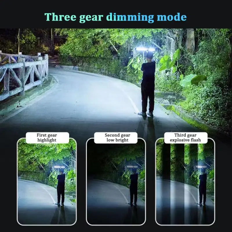 50CM LED Tube Light Rechargeable with Integrated Magnet for Outdoor Use