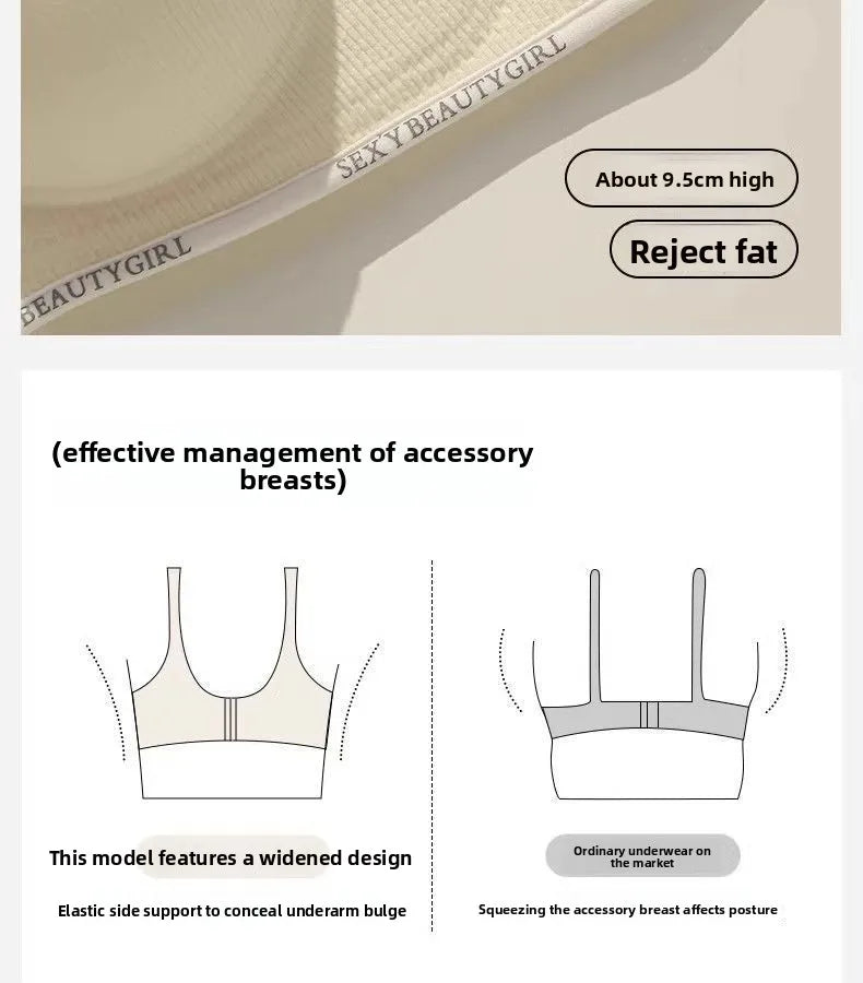 6cm Push Up Bra Without Underwire Ultra Thin For Small Breasts