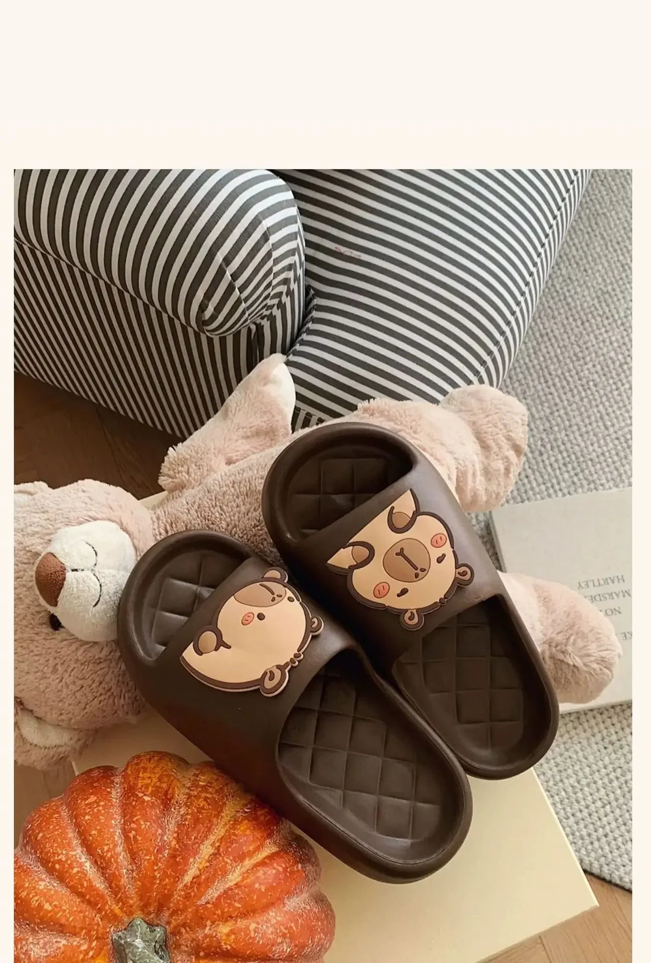 Dép Nữ Kapibara Mây Dễ Thương Đi Biển Nhà êm