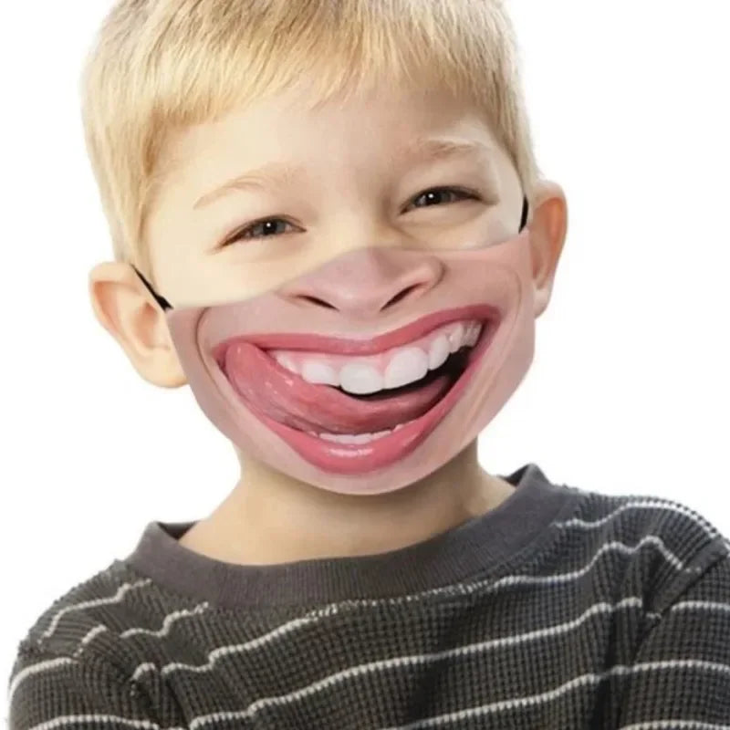 Mặt Nạ Vui Nhộn Tái Sử Dụng Thoáng Khí Halloween