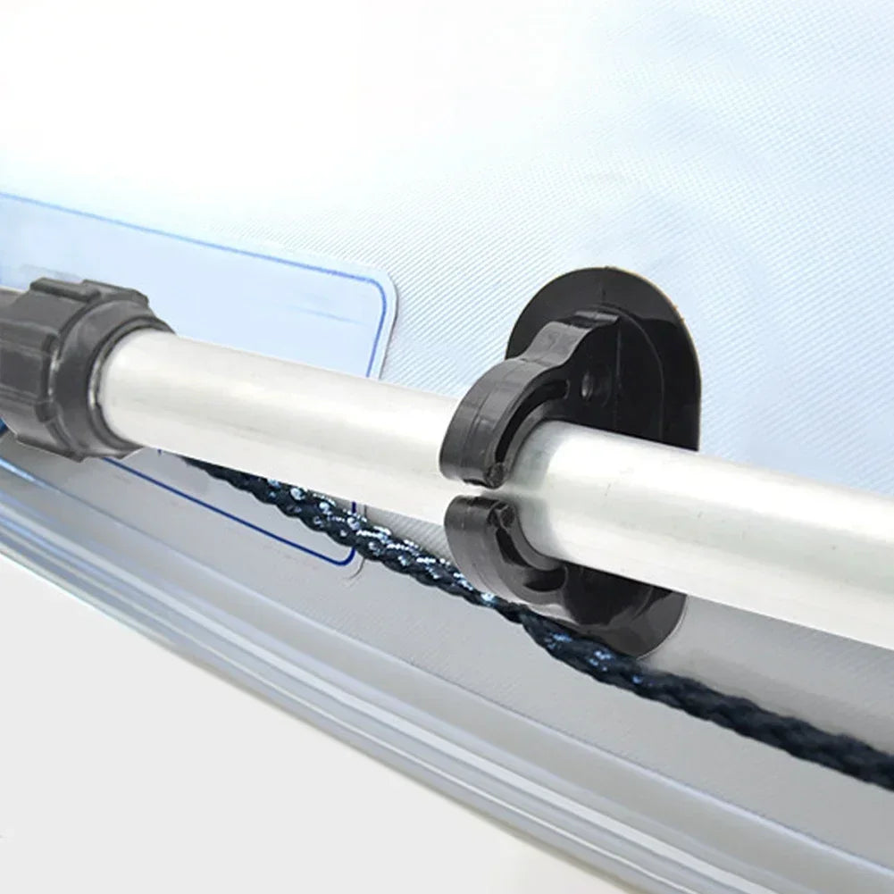 4/2 Pcs Kayak Paddle Clips Plastic Inflatable Boat Paddle Holder Paddle Storage Holder for Kayak Canoe Rowing Boat Accessories