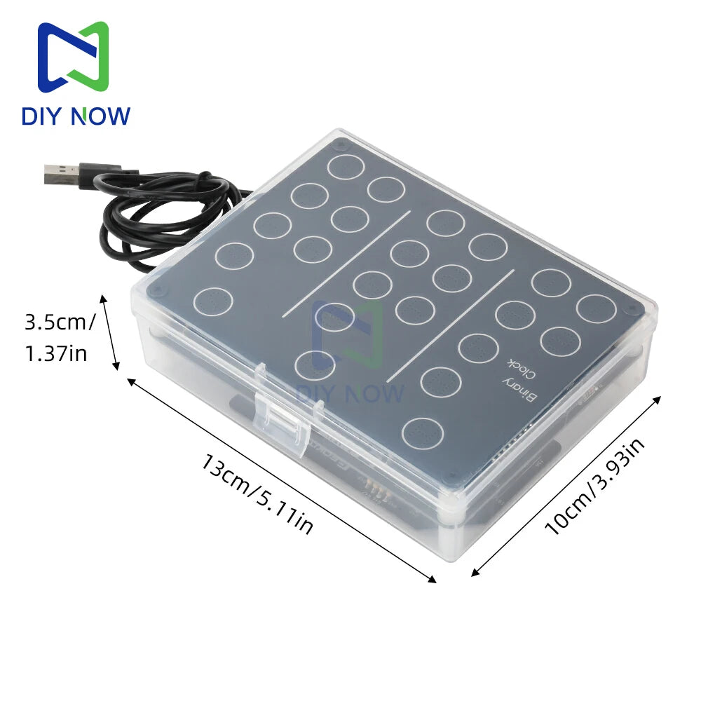 Đồng Hồ Nhị Phân DIY DC 5V - Bộ Kit Hàn Sáng Tạo