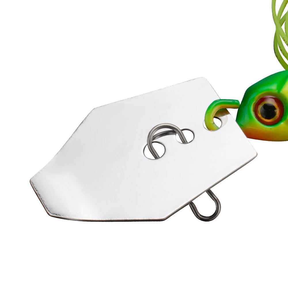 Mồi Câu Spinner 7g-21g Bộ Lưỡi Câu Kim Loại Weedless