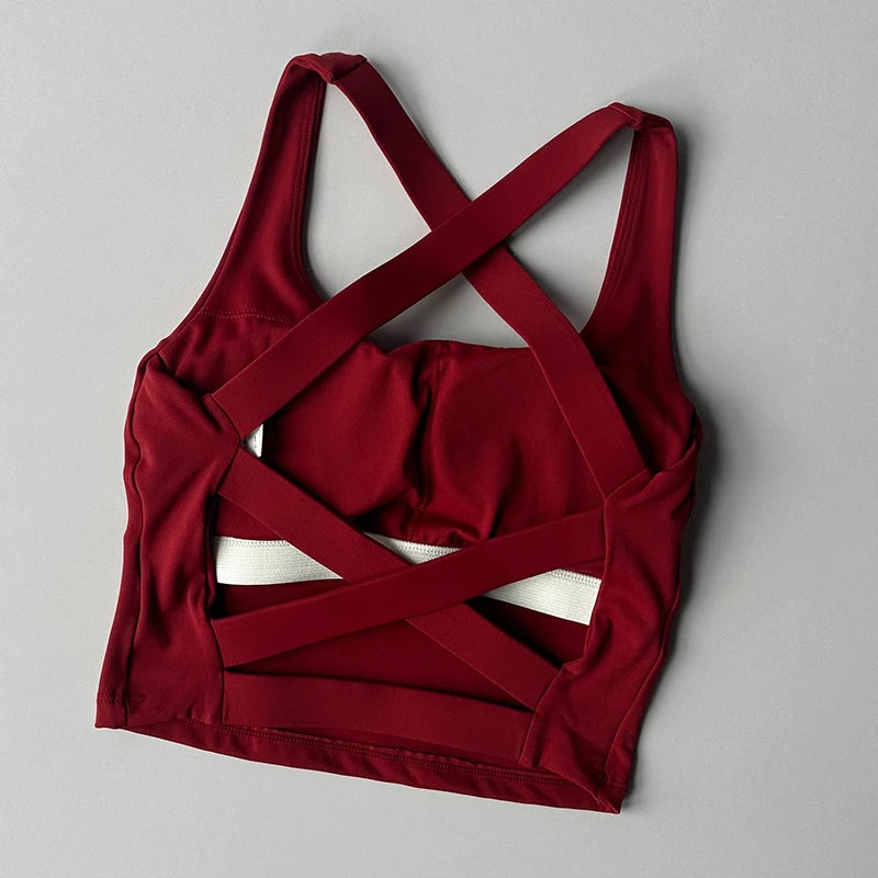 Women's Sports Bra Push Up Yoga Running 50% Off
