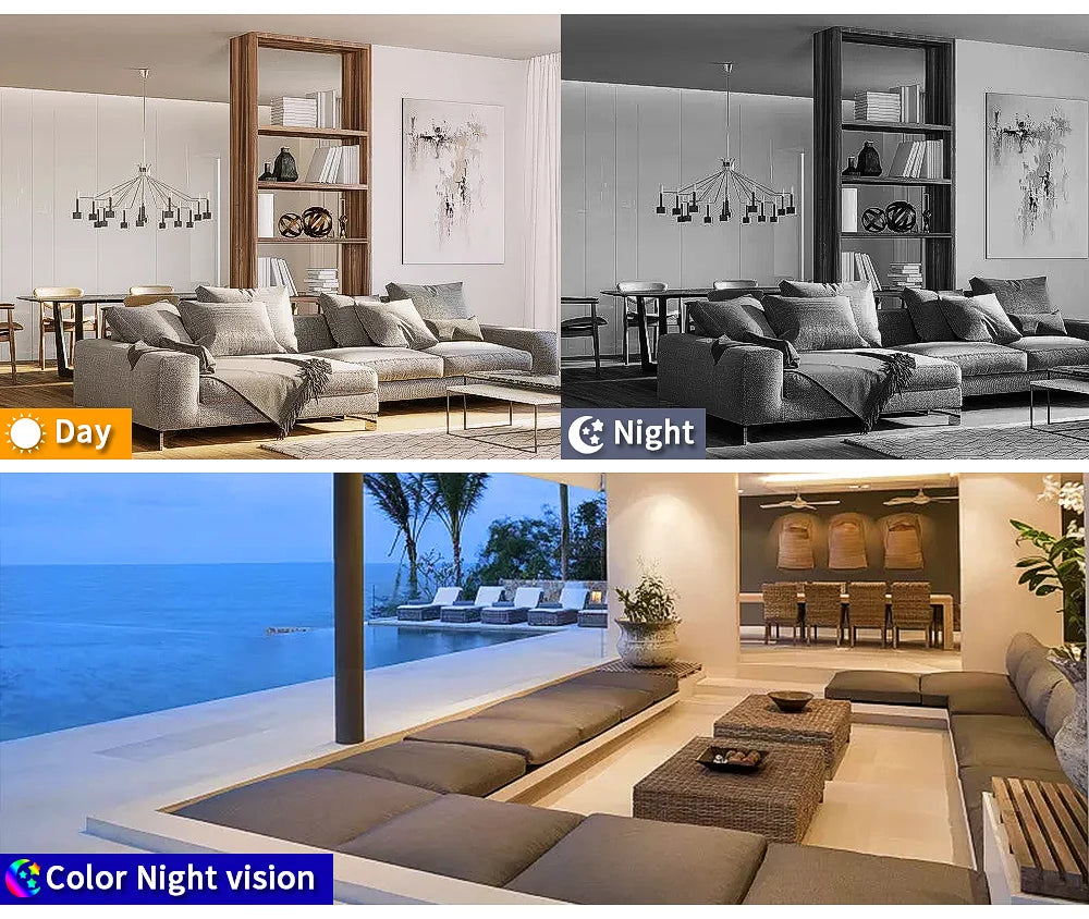 YI IOT 2.4G Wifi Bulb Camera 4MP Full Color Night Vision E27 IP Camera Two Way Audio Auto Tracking Smart Home Security Camera