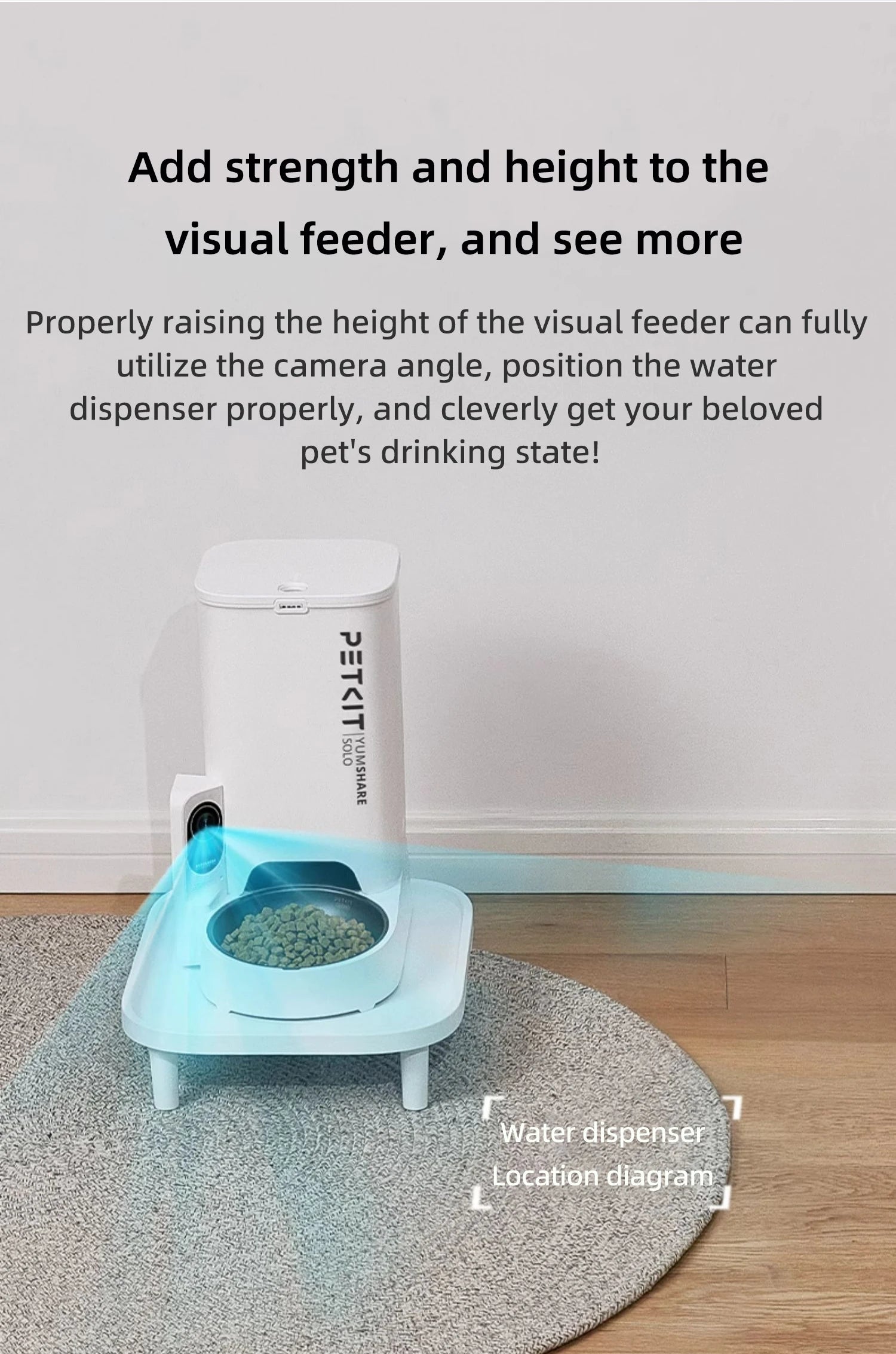 PETKIT Pet Automatic Feeder Heightening Stand Is Suitable For All Feeders Except The First Generation - Daisan Mart