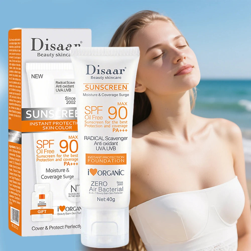 Facial Sunscreen Cream SPF 90+ SPF 50+ Sunblock Skin Protective Solar Lotion Original Facial Body Moisturizing UV  Sun Cream - Daisan Mart