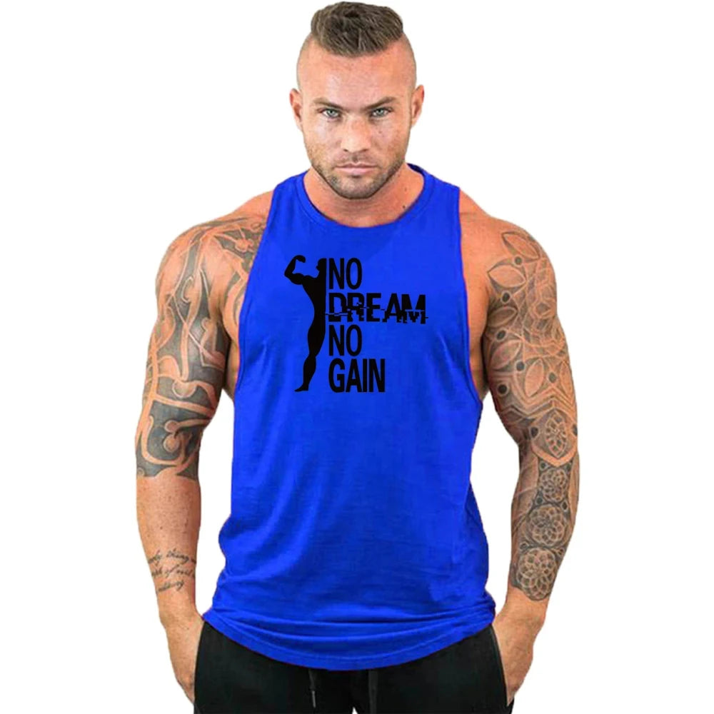 Men's Gym Shirt - Muscle Bodybuilding Tanktop