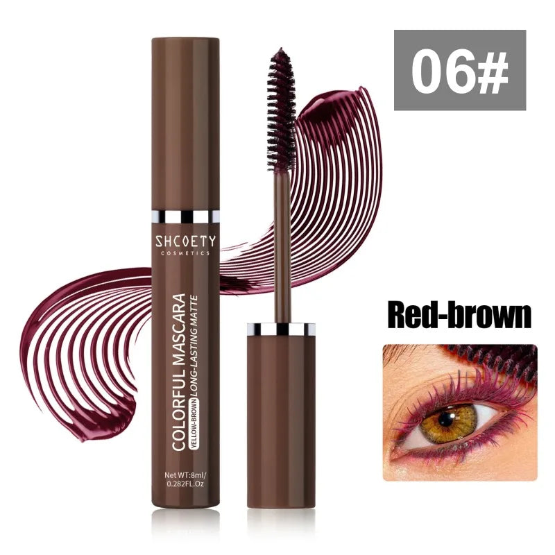 防水、濃密、捲翹、優良的聖誕眼部睫毛膏