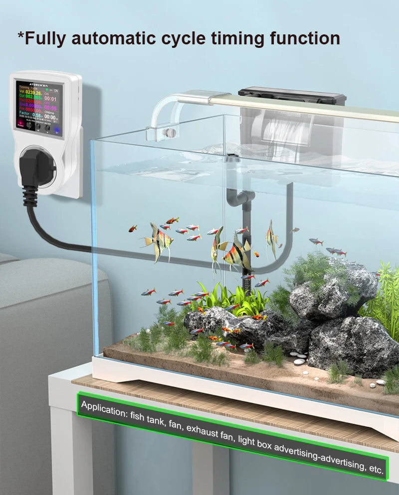 Ổ Cắm Thông Minh Đo Điện Năng WIFI Đa Chuẩn Quốc Tế