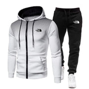 2025 Men's Tracksuit With Hood, High Quality Autumn Winter