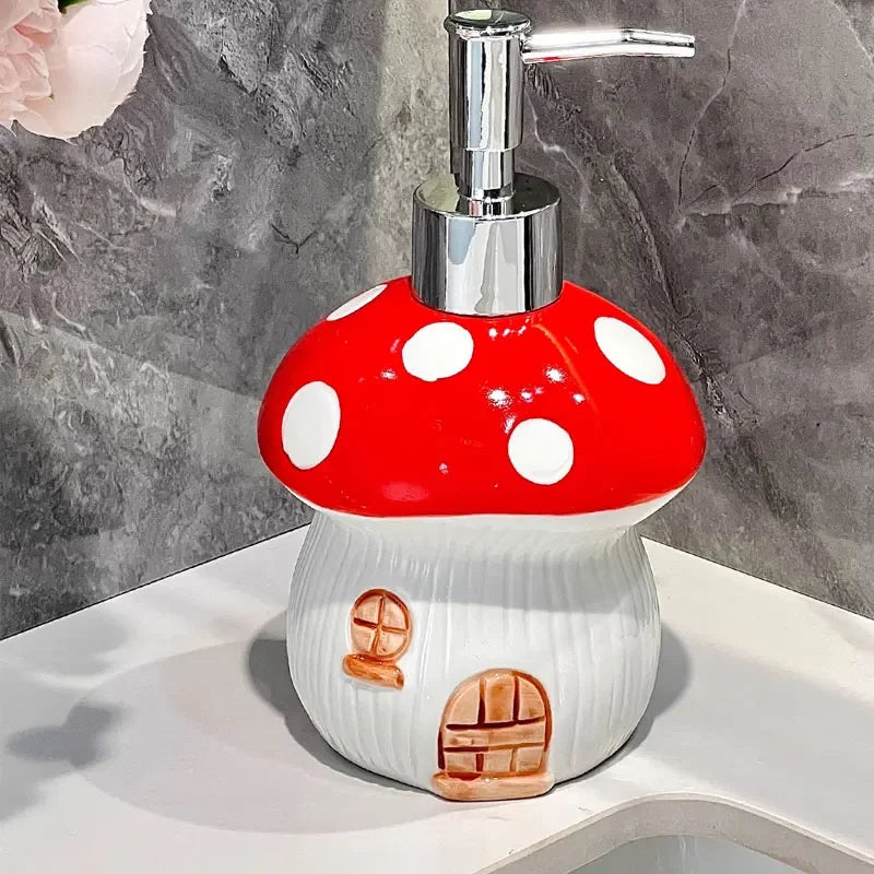 450ml Ceramic Soap Bottle for Kitchen &amp; Bathroom