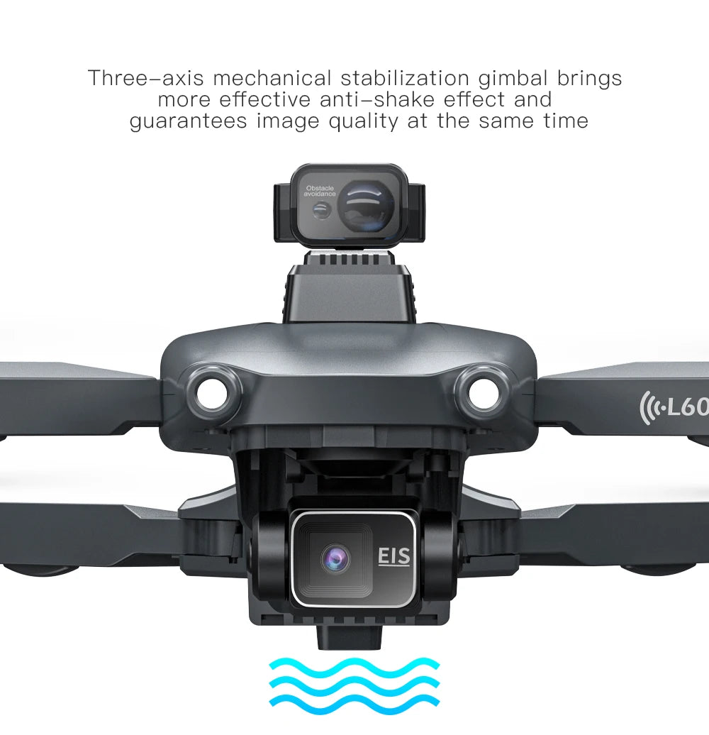 L600 Pro MAX/Pro GPS Drone 4K Professional HD Camera 3-axis gimbal Aerial 5G Wifi Obstacle Avoidance Brushless FPV RC Quadcopter