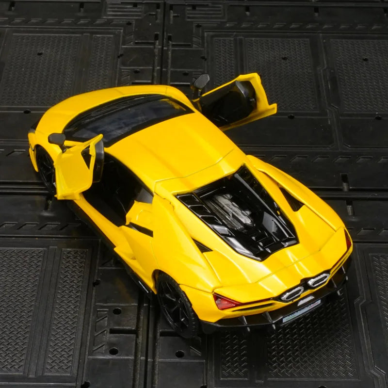 Mô Hình Xe Lamborghini Revuelto Hợp Kim Kéo Lùi Trẻ Em - Daisan Mart