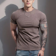 Men's Summer Quick Dry Body Gym Fit Sports T-Shirt