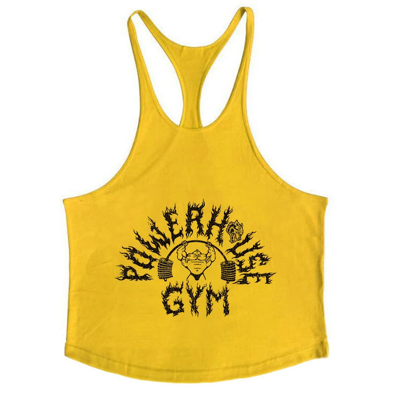 Áo Ba Lỗ Gym Nam Cotton Siêu Co Giãn Powerhouse - Daisan Mart