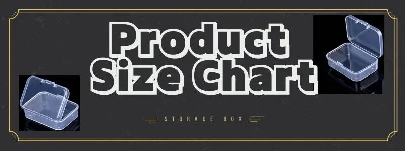 Mini Rectangular Dustproof Plastic Jewelry Box