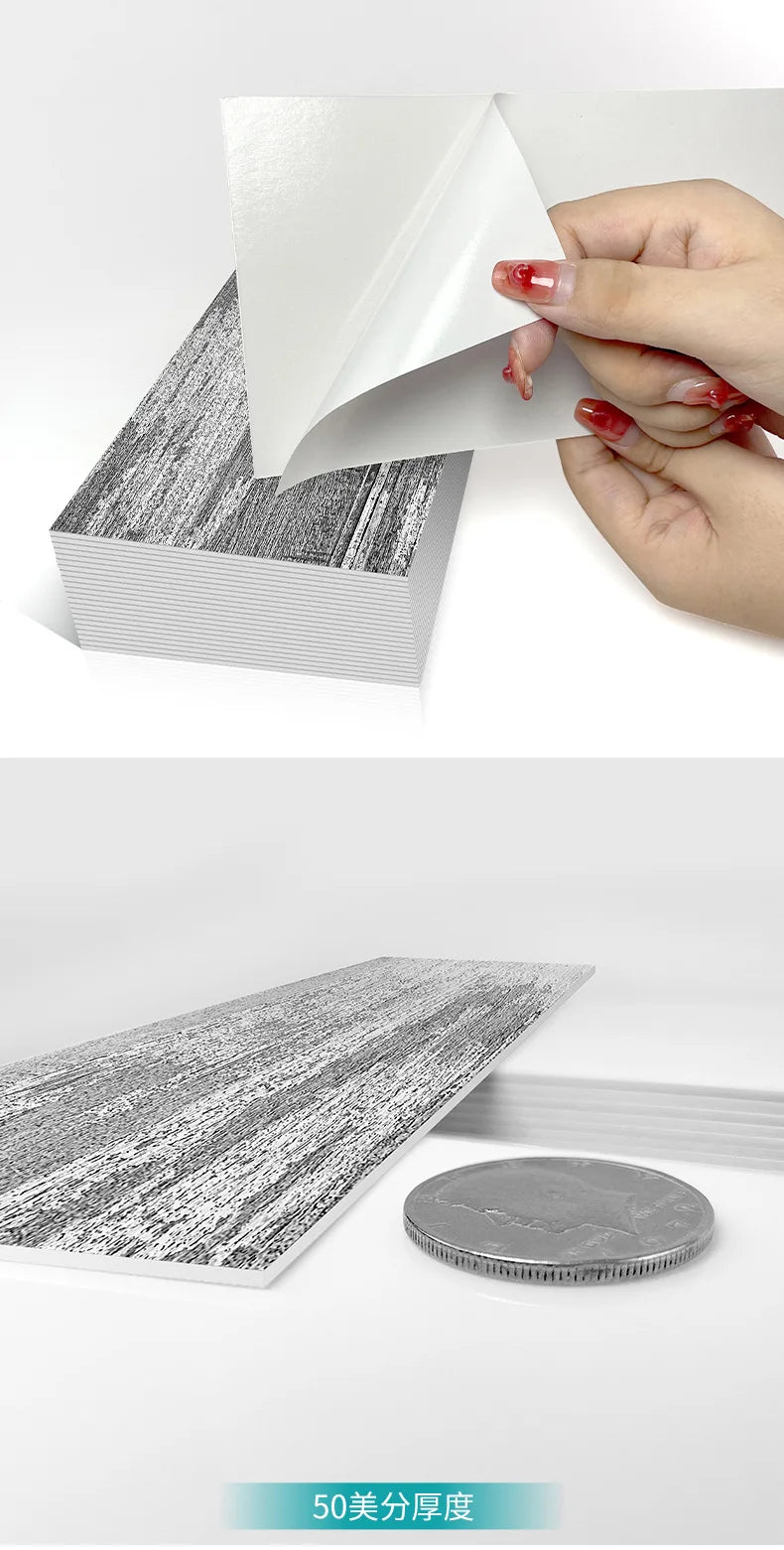 Waterproof Wall Panels - Removable Industrial Foam Decals, Moisture-Proof Matte PVC for Cafe Wall &amp; Commercial Space Decor