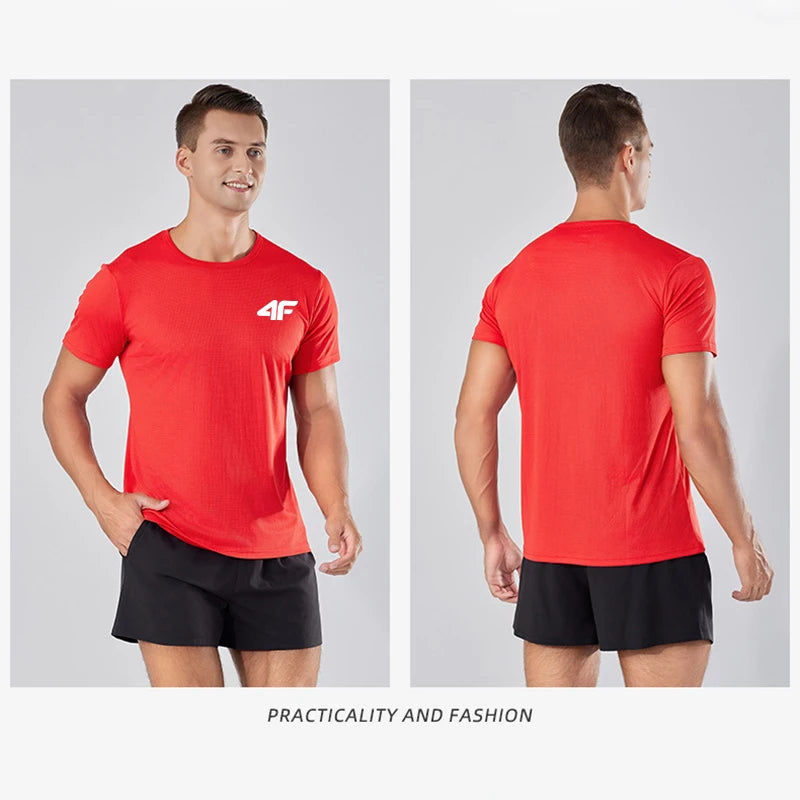Men's Summer Sports T-Shirt, Cool, Quick Dry, High Quality