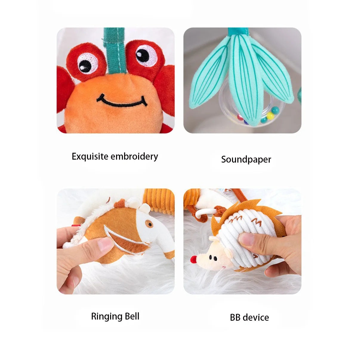 Đồ chơi bé yêu: Chuông gió & Lục lạc an toàn