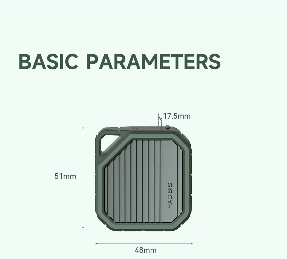 Hagibis 2230 M.2 NVMe SSD Enclosure USB 3.2 Gen 2 10Gbps to NVMe PCI-E M.2 SSD Case External SSD for Laptop iPhone 16 Pro iPad